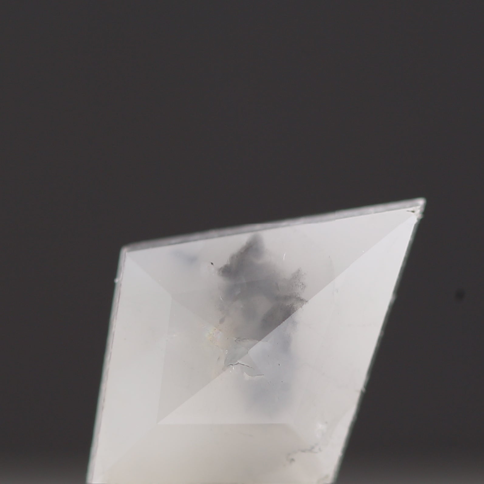 Salt and Pepper Diamond ! Fancy Gray Color Kite Diamond for Engagement Ring ! Natural Loose Diamond ! 1.35 Carat Gorgeous Diamond For Her